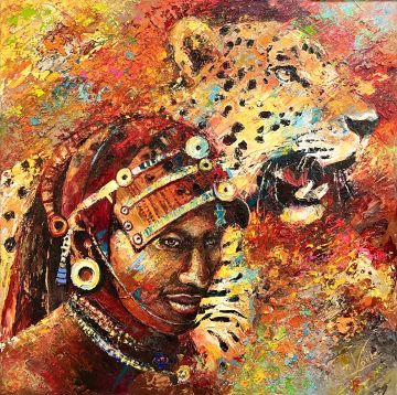 Paintings: Africa,