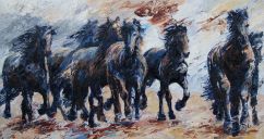 Gemälden: Pferden, 